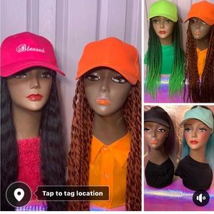 Beautiful Braided hat  for any occasion lightweight and sporty